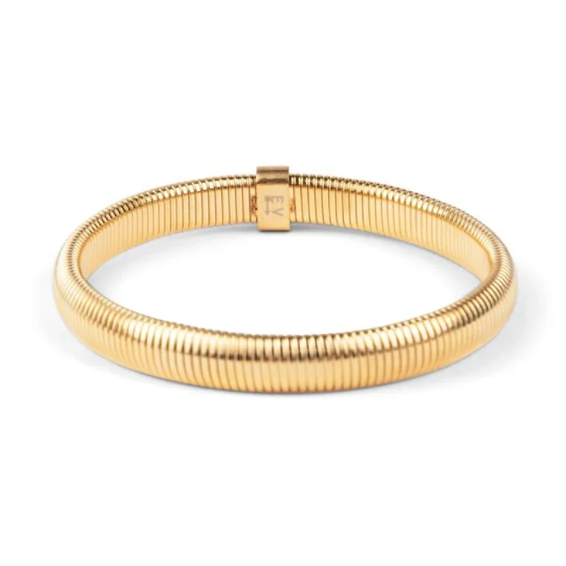 Women’s gold-plated bracelet-Wren Coil Bracelet