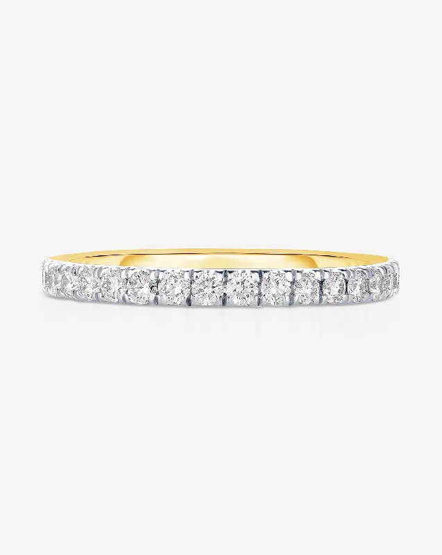 Women’s engraved ring-1.9 mm Perfect Pavé Diamond Ring