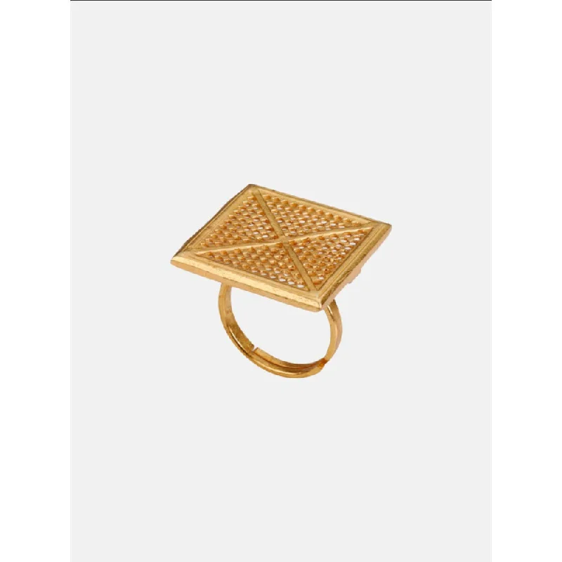 Women’s cocktail ring-ROMA NARSINGHANI Mesh Ring