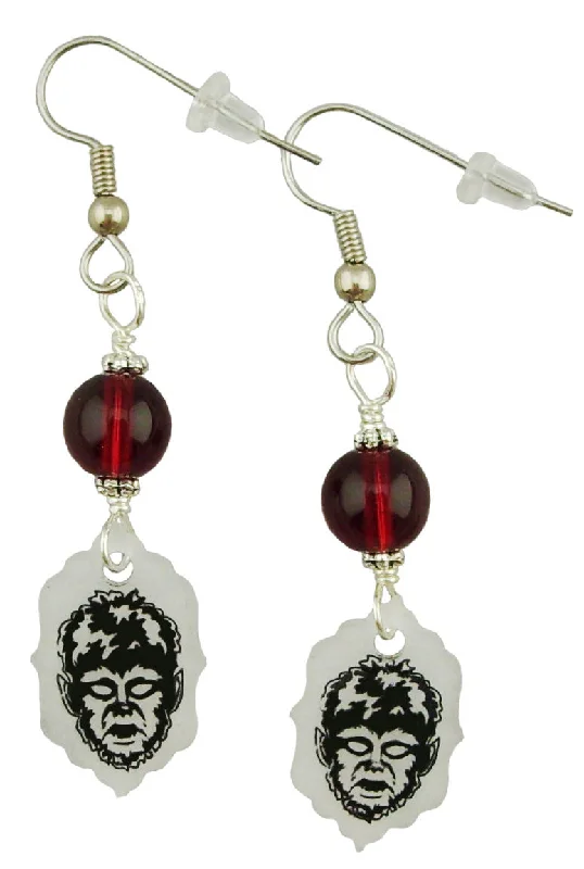 Women’s bohemian earrings-Wolf-man Earrings