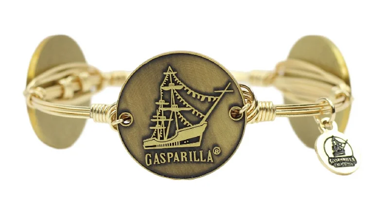 Women’s heart bracelet-The Official 2025 Gasparilla Bangle Bracelet