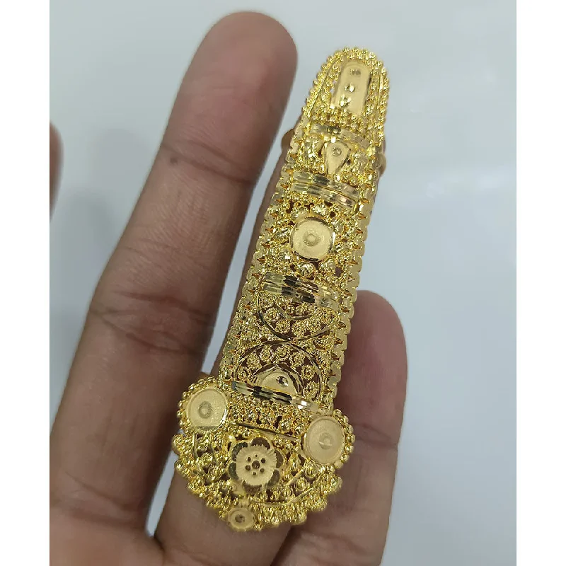 Women’s elegant gold ring-Pari Art Jewellery Forming Gold Ring