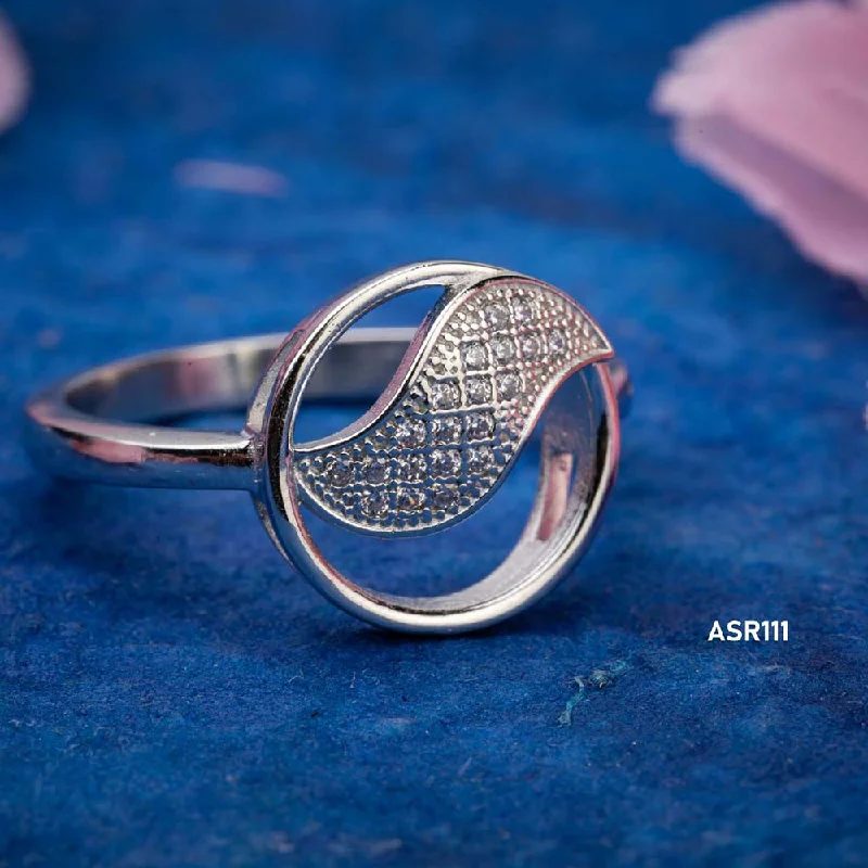 Women’s silver ring-Ashtahnika 925 Sterling Silver Ring