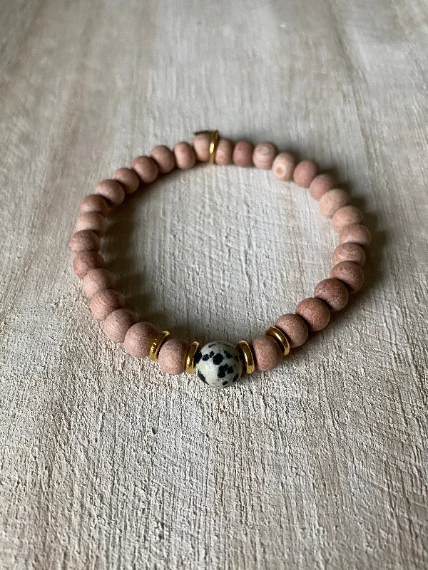 Women’s classic bracelet-GROUNDING + COMPASSION | OIL DIFFUSER BRACELET