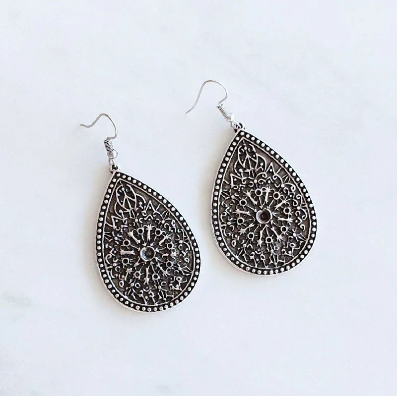 Women’s luxury earrings-Anatolian Boho Earrings - "Royalty"