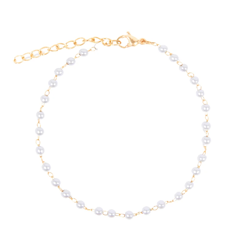 Women’s beaded bracelet-Sheena Dainty Pearl Bracelet