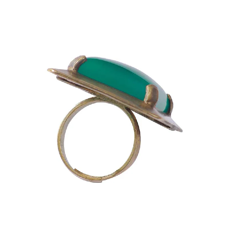 Women’s double stone ring-Tanvi Garg Essa Ring