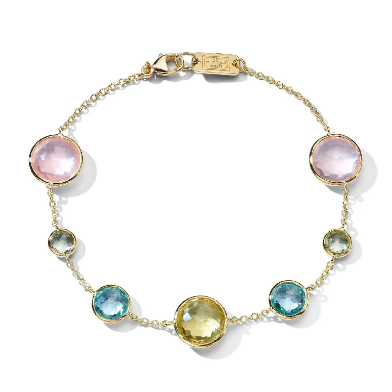 Women’s vintage bracelet-18k 7-Stone Sorbet Bracelet